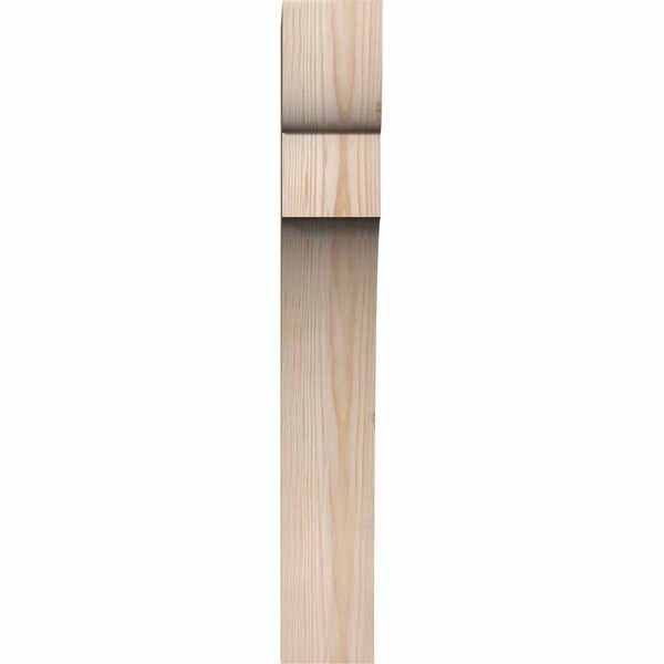 Yorktown Smooth Corbel, Douglas Fir, 3 1/2W X 8D X 24H